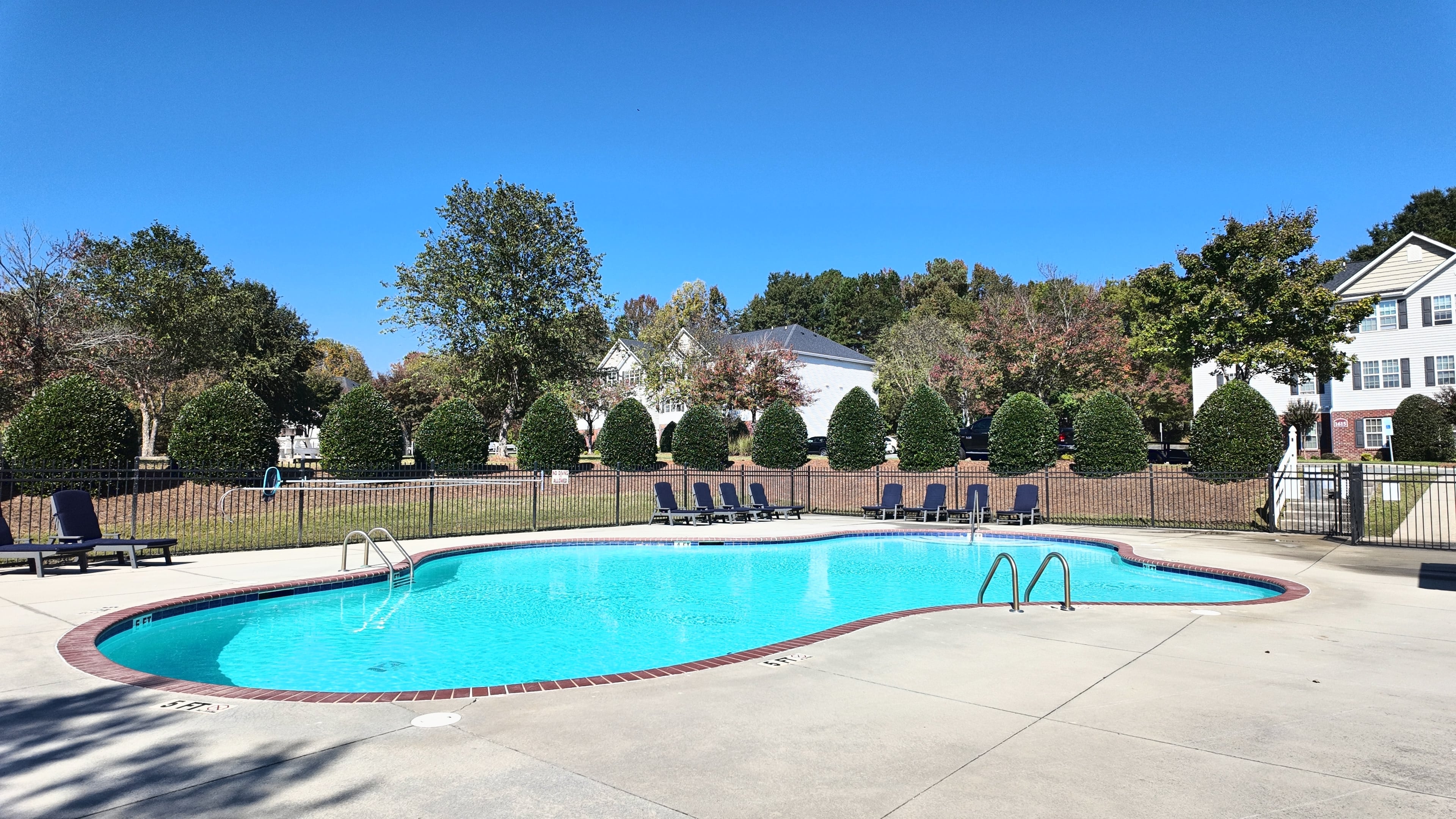 The pool at The Pointe at Peters Creek