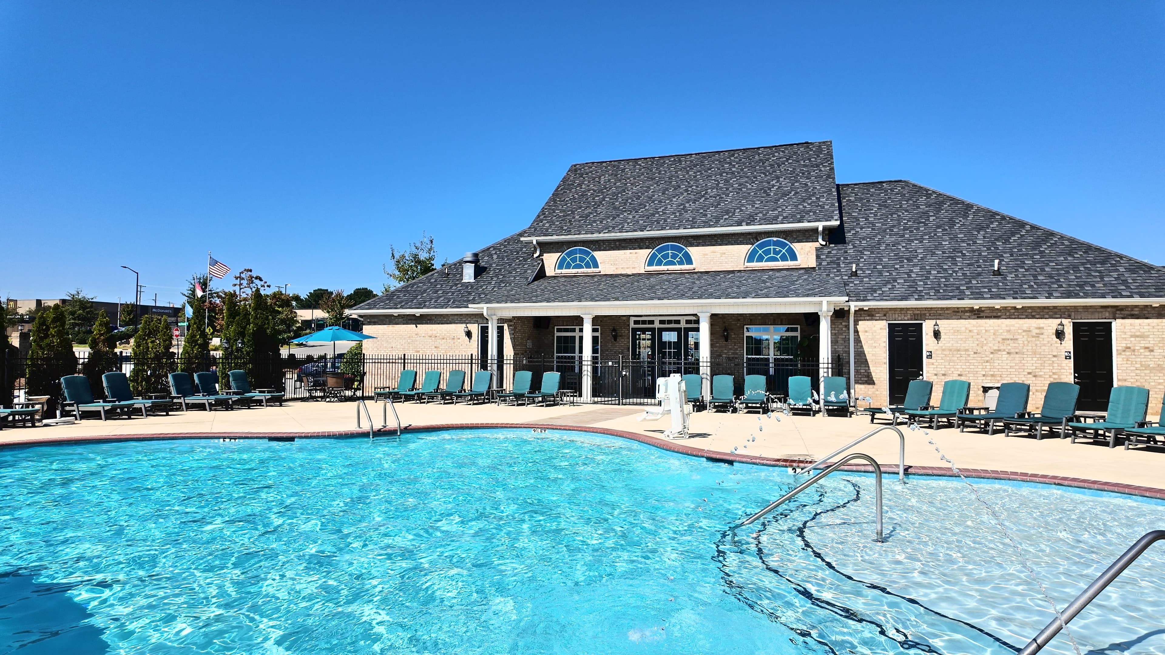 Resort-style pools