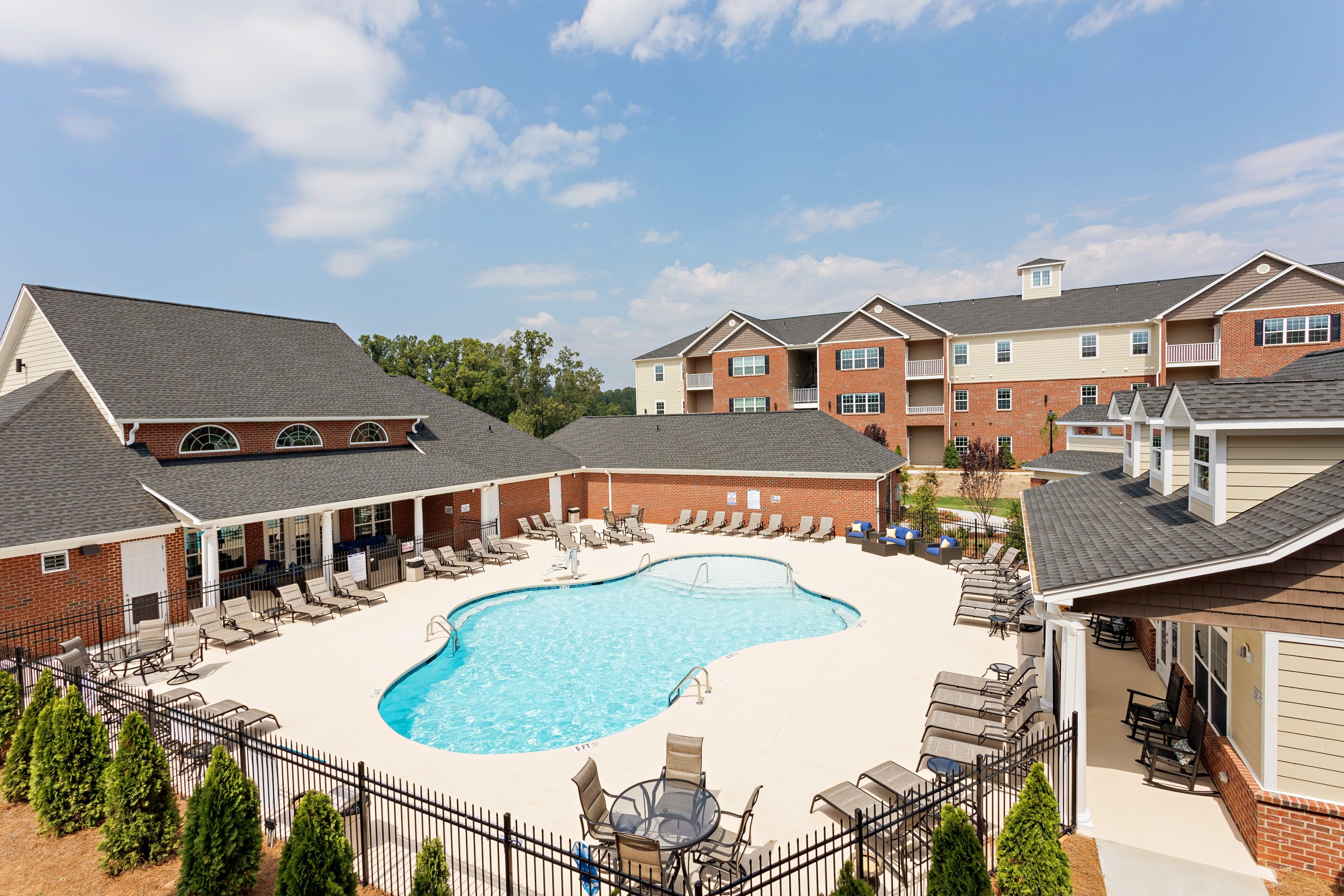 Resort-style pools